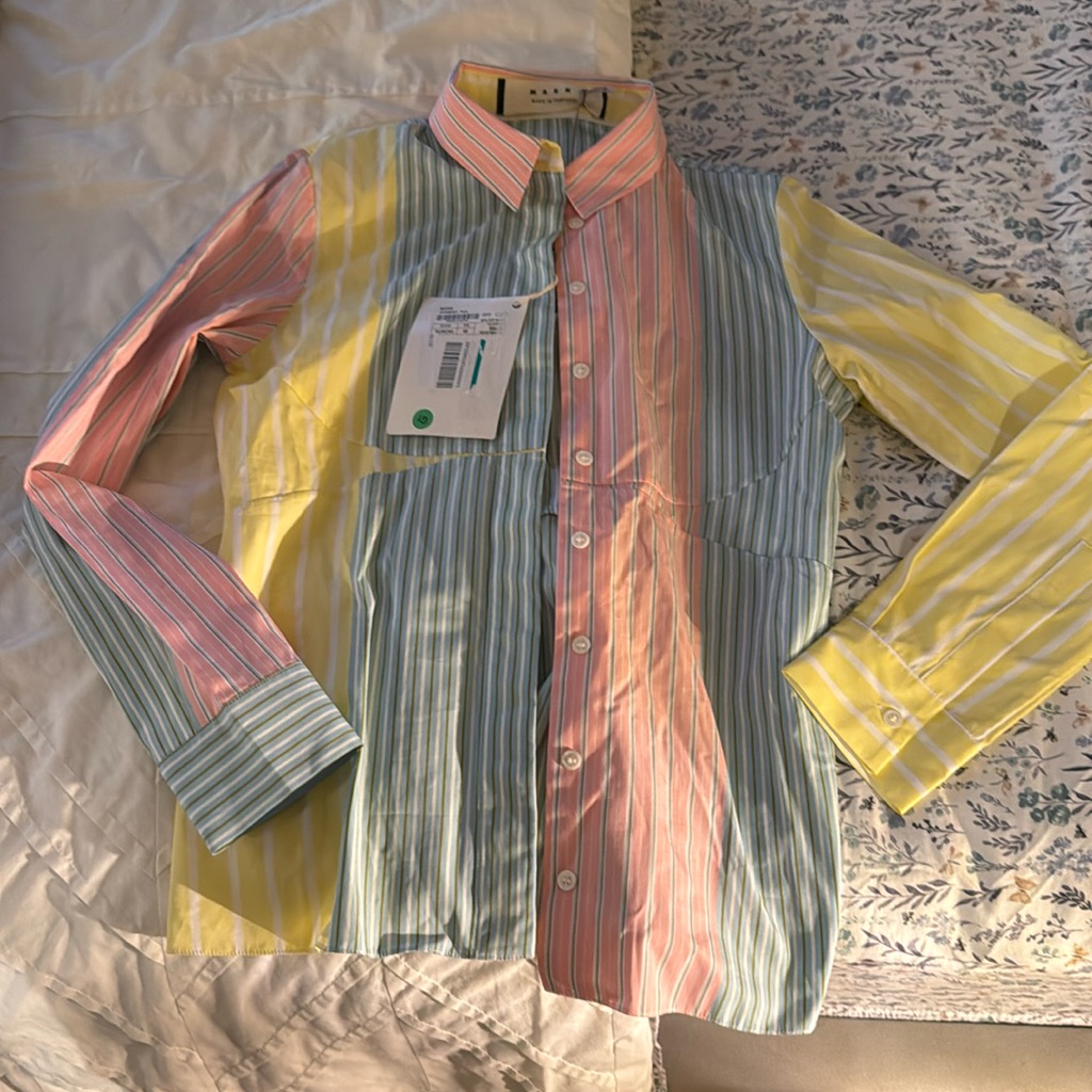 Marni Button Up Top Bnwt